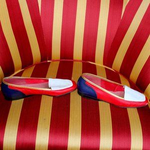 90's Enzo Angiolini Liberty Flats Leather Loafers